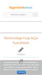 Mobile Screenshot of hypotheeksteun.nl